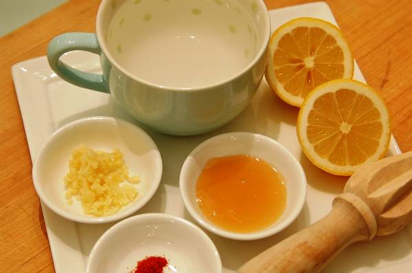 лимон и мёд от бронхита